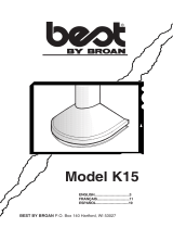 Best K15 Manual de usuario