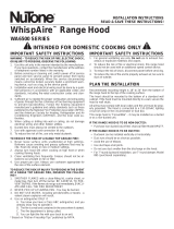 NuTone WhispAire WA6500 Series Manual de usuario