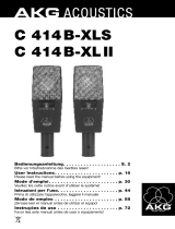 AKG C 414B-XLS El manual del propietario