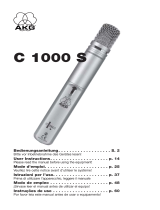 AKG C 1000 S El manual del propietario