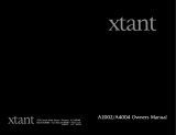 Xtant A4004 Manual de usuario
