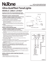 NuTone LS80LF Manual de usuario