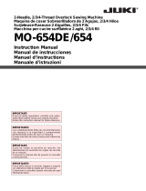 Juki MO-654DE El manual del propietario