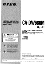 Aiwa CA-DW680M Especificación