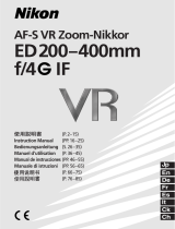 Nikon AF NIKKOR Manual de usuario