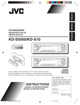 JVC KD-S10 Manual de usuario