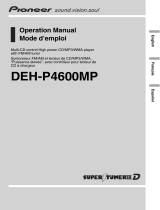 Pioneer DEH-P4600MP Manual de usuario
