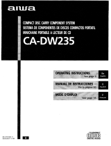 Aiwa CA-DW235 Instrucciones de operación