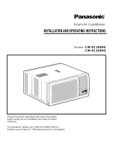 Panasonic CW-XC183HU Manual de usuario