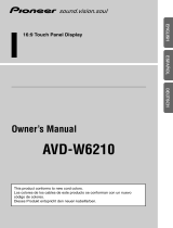 Pioneer AVD-W6210 Manual de usuario