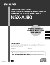 Aiwa NSX-HMA86 Manual de usuario