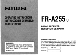 Aiwa FR-A255 Instrucciones de operación