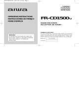 Aiwa FR-CD1500 Manual de usuario