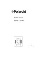 Polaroid ID-104 Deluxe Manual de usuario