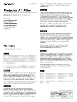 Sony PK-HS1FL Manual de usuario