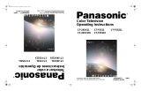 Panasonic CT-24SX11, CT-24SX11U, CT-F2511, CT-F2511X, CT-F2521L Manual de usuario