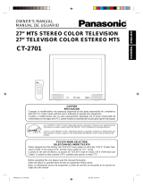 Panasonic CT-2701 Manual de usuario