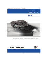 Ask Proxima M2+ El manual del propietario
