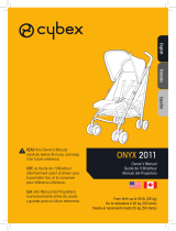 CYBEX ONYX 2011 El manual del propietario