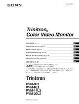 Sony PVM-9L3 Manual de usuario