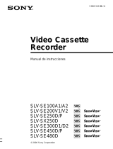 Sony SLV-SX250D Instrucciones de operación