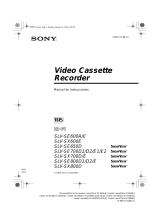 Sony SLV-SE600A El manual del propietario