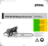 STIHL MS 460 Rescue Manual de usuario