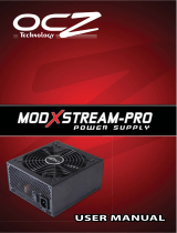 OCZ Technology 500W ModXStream Pro Power Supply Manual de usuario