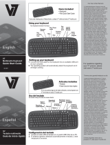 V7 Multimedia Keyboard Manual de usuario