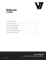 V7 Vantage Webcam 300 El manual del propietario