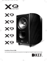 KEF Audio XQ50C Manual de usuario