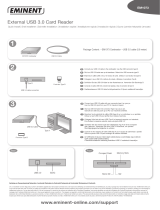 Eminent External USB 3.0 Card Reader Manual de usuario