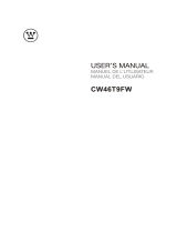 Westinghouse Digital Electronics CW46T9FW Manual de usuario