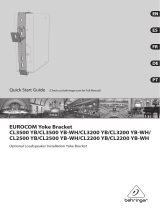 Behringer EUROCOM CL2200YB-WH Guía de inicio rápido