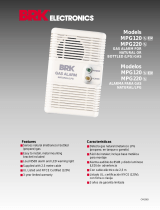 BRK electronic MPG120 Manual de usuario