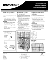 Closet Maid 6-Cube Manual de usuario