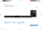 Philips HTL2163B/F7 Guía de inicio rápido