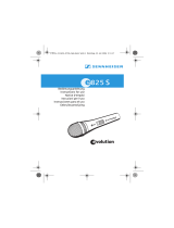Sennheiser E 825S Manual de usuario