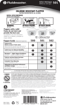 Fluidmaster 501P21 Guía de instalación