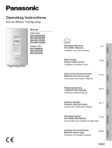 Panasonic WHUX12FE8 Instrucciones de operación