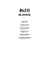 Alto Black 12 Manual de usuario