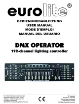 EuroLite DMX OPERATOR Manual de usuario