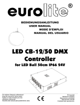 EuroLite LED CB-12/50 DMX Manual de usuario