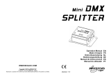 SYNQ AUDIO RESEARCH MINI DMX SPLITTER El manual del propietario