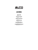 Alto Professional Acom2 Manual de usuario