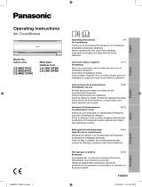 Panasonic CS-MRE12PKE El manual del propietario