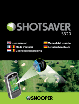 Snooper Shotsaver S320 Manual de usuario