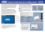 AOC LE24H138 Manual de usuario