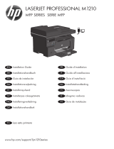HP LaserJet Pro M1217nfw Multifunction Printer series Guía de instalación