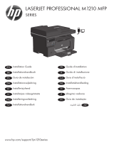 HP LaserJet Pro M1212nf Multifunction Printer series Manual de usuario